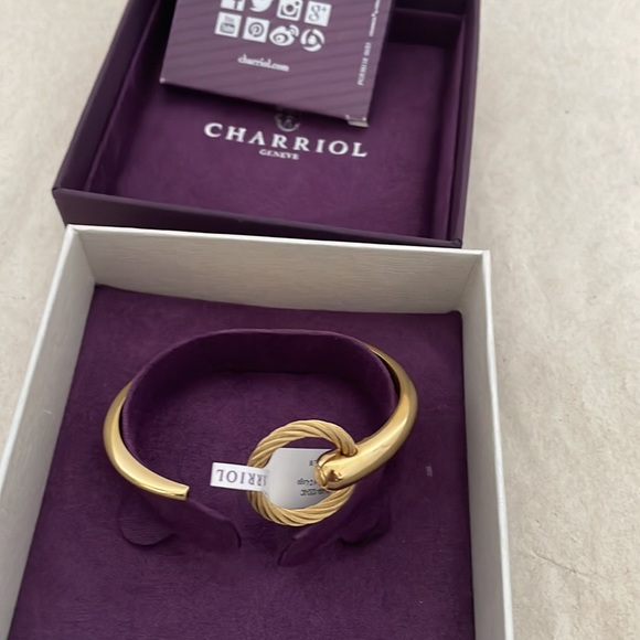 Charriol Infinity Zen Bangle Stainless steel Yellow Gold - Picture 4 of 4